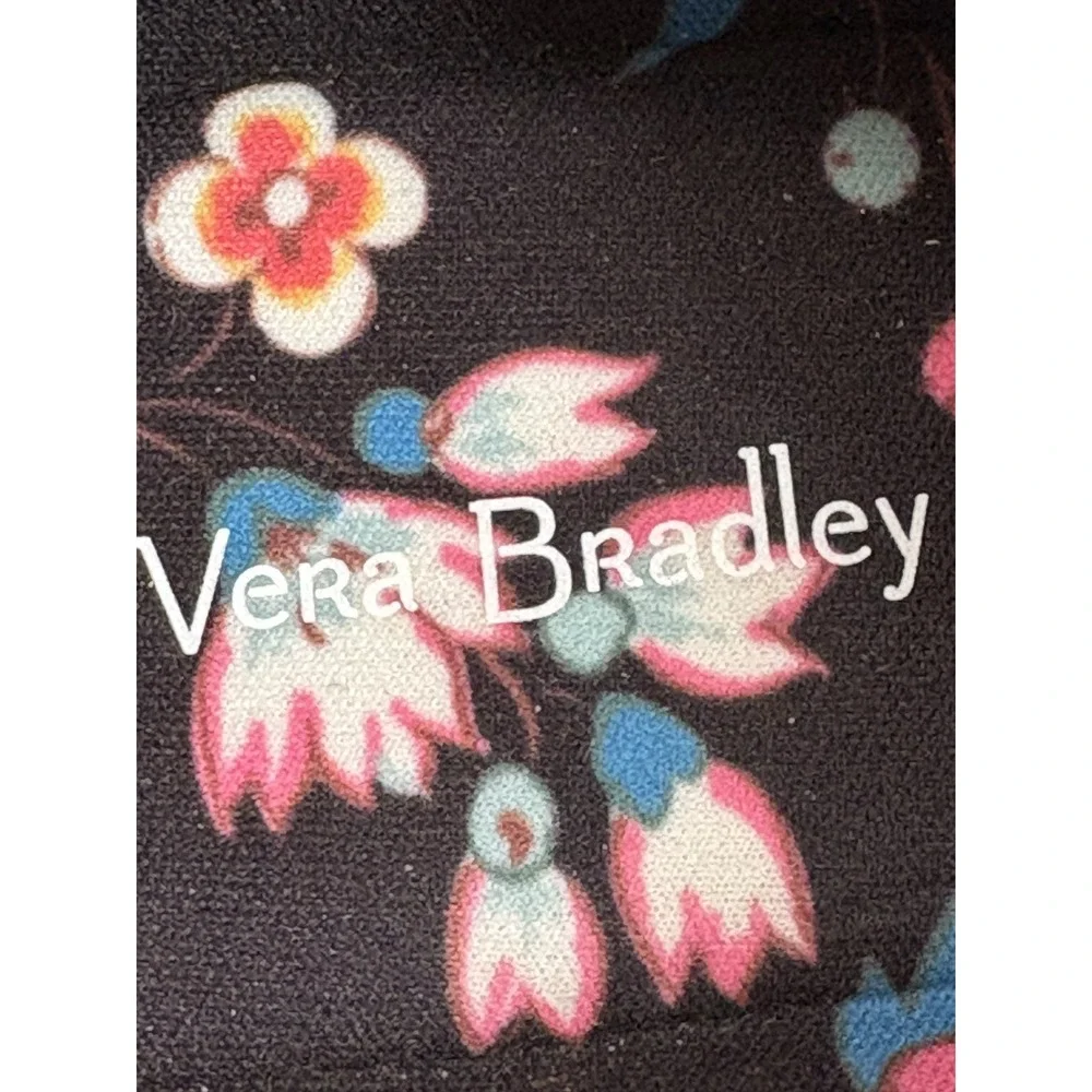 VERA BRADLEY Quilted‎ Black VB Cloud 2 Mile Slip-On Shoes Sneakers Women's 7